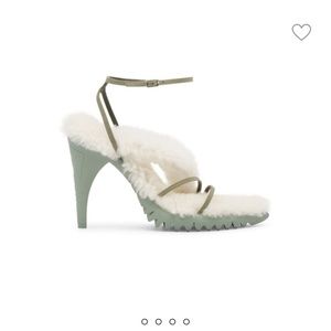 Off White (Brand) Shearling Sandals